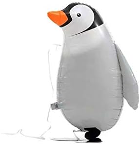 דזריג 'הליכה על חיה בלונים של פינגווין בלון אוויר, מסיבת לילדים נושא מסיבת יום הולדת ציוד קישוטים ליום הולדת