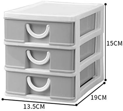 קופסאות אחסון קוסמטיקה סוג מגירת מגירת רב שכבתי אחסון קוסמטי קוסמטיקה תיבת מצגת תיבת מצגת 19 * 13.5 * 15 סמ