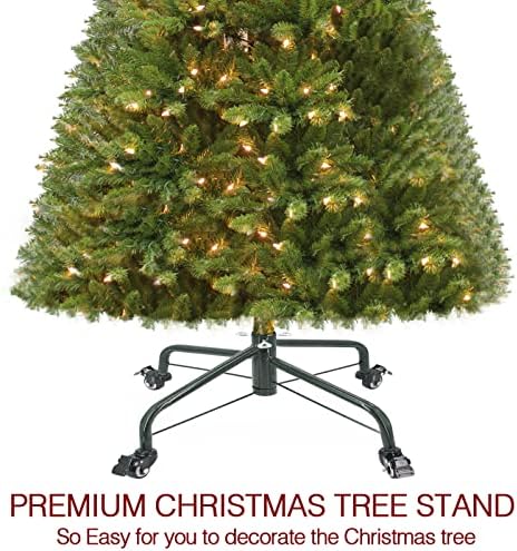 עץ עץ חג המולד של Ouvin עמדת עץ מתכת 29 אינץ