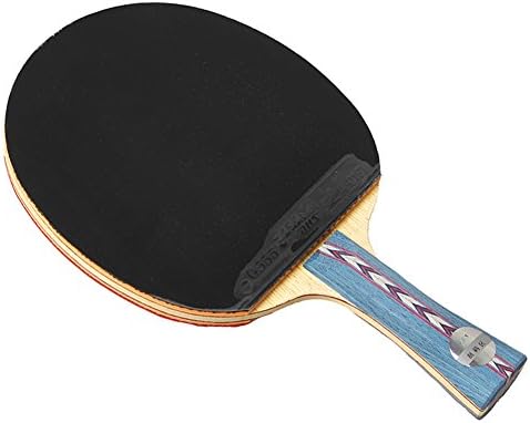 שולחן DHS טניס טניס מחבט פינג פונג פונג הוריקן מס '2 פצעונים כפולים-עטלפים אחיזת יד טלטול