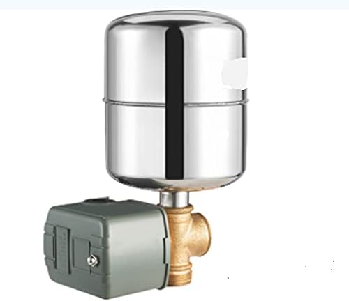 חוט פנימי 1/4NPT מתג לחץ מים 40-60PSI, מוט קפיץ כפול מתכוונן 110V-230V מתג לחץ מתג באר משאבה
