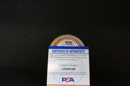 AB Chandler חתמה על חתימת בייסבול אוטומטית PSA/DNA AM48786 - כדורי בייסבול חתימה