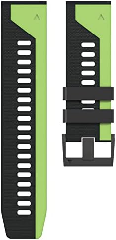 SERDAS 22 26 ממ QuickFit רצועת Watchband עבור Garmin Fenix ​​6 6x Pro 5x 5 Plus 3HR 935 945 S60 SmartWatch Band צמיד צמיד צמיד סיליקון