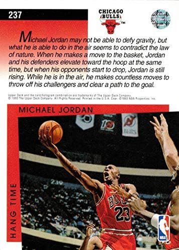 1993-94 סיפון עליון 237 כרטיס כדורסל מייקל ג'ורדן - שיקגו בולס