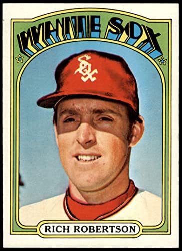 1972 Topps 618 Rich Robertson Chicago White Sox nm White Sox