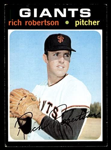 1971 Topps 443 Rich Robertson San Francisco Gients Ex/MT Giants
